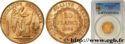 20 francs or Génie, Troisième République, différent torche 1896 Paris F.533/21