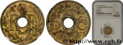 Essai de métal de 5 centimes Lindauer 1937 GEM.19 7