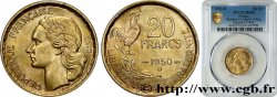 20 francs Georges Guiraud, 4 faucilles 1950 Beaumont-Le-Roger F.401/3
