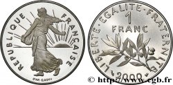 1 franc Semeuse, nickel, BE (Belle Épreuve) 2000 Pessac F.226/48 var.