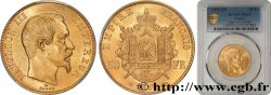 50 francs or Napoléon III, tête nue 1858 Strasbourg F.547/6