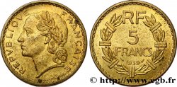 5 francs Lavrillier, bronze-aluminium 1939 F.337/3
