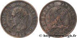 Un centime Napoléon III, tête nue 1856 Marseille F.102/31 AU