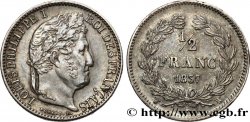1/2 franc Louis-Philippe 1837 Lille F.182/72