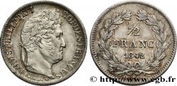1/2 franc Louis-Philippe 1842 Strasbourg F.182/96