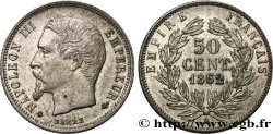 50 centimes Napoléon III, tête nue 1862 Paris F.187/16