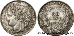 50 centimes Cérès, Troisième République 1881 Paris F.189/9