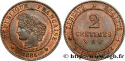 2 centimes Cérès 1886 Paris F.109/12