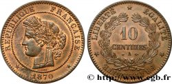10 centimes Cérès 1870 Paris F.135/4