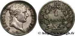 1 franc Napoléon Ier tête laurée, Empire français 1810 Paris F.205/12