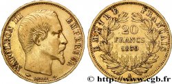 20 francs or Napoléon III, tête nue 1859 Paris F.531/15