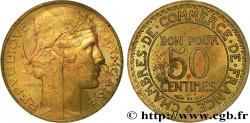 Essai de 50 centimes Morlon, hybride en cupro-aluminium n.d.  GEM.83 2 MS