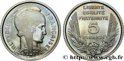 Essai de 5 Francs Bazor en Cupro-Nickel 1933 Paris GEM.134 10