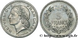 Essai de 5 francs Lavrillier, aluminium 1945 Paris F.339/1 SUP62
