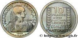 Essai hybride de 10 Francs Turin, module moyen, listel large, 26 mm, 7,5 g, cupro-nickel n.d. Paris GEM.174 13 SPL64