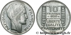 Essai de 10 Francs TURIN en Aluminium, poids léger 1938 Paris GEM.173 4 SPL