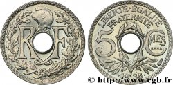 Essai de 5 centimes Lindauer maillechort, ESSAI en relief 1938 Paris F.123A/1