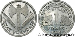 Essai de 1 franc Francisque, légère 1942 Paris F.223/1 MS64