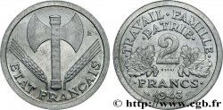 Essai de 2 francs Francisque 1943 Paris F.270/1 SUP+