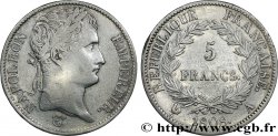 5 francs Napoléon Empereur, République française 1808 Paris F.306/2