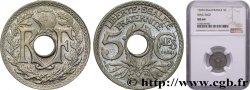 Essai de 5 centimes Lindauer, petit module 1920  F.122/1 fST64 NGC
