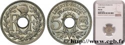 Essai de 5 centimes Lindauer maillechort, ESSAI en relief 1938 Paris F.123A/1