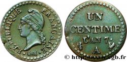 Un centime Dupré, grand 7 1799 Paris F.100/12