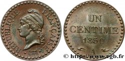 Un centime Dupré, IIe République 1850 Paris F.101/5 SUP60