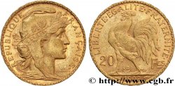 20 francs or Coq, Dieu protège la France 1902 Paris F.534/7 SUP