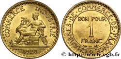 1 franc Chambres de Commerce 1923 Paris F.218/5
