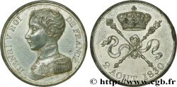 Module de 5 francs pour l’avènement d’Henri V 1830  VG.2688  SUP