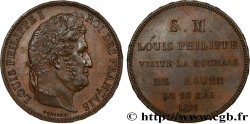 Monnaie de visite, module de 5 francs, pour Louis-Philippe à la Monnaie de Rouen 1831 Rouen VG.2825  SUP60