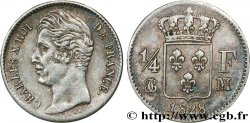 1/4 franc Charles X 1828 Toulouse F.164/25