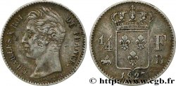 1/4 franc Charles X 1827 Rouen F.164/11