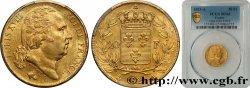 20 francs or Louis XVIII, tête nue 1824 Paris F.519/31 MS62 PCGS