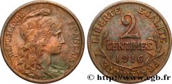 2 centimes Daniel-Dupuis 1916 Paris F.110/18