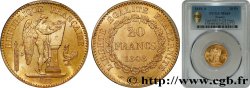 20 francs or Génie, IIe République 1848 Paris F.528/1 MS65 PCGS