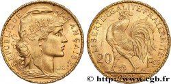 20 francs or Coq, Dieu protège la France 1905 Paris F.534/10
