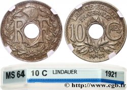 10 centimes Lindauer 1921 F.138/5