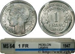 1 franc Morlon, légère 1947 F.221/11