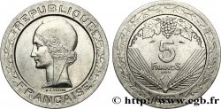 Concours de 5 francs, essai de Vézien, en nickel 1933 Paris GEM.139 1 SUP58