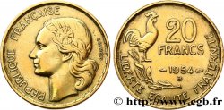 20 francs G. Guiraud 1954 Beaumont-Le-Roger F.402/13 XF