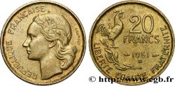 20 francs G. Guiraud 1951 Beaumont-Le-Roger F.402/8