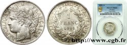 1 franc Cérès, Troisième République 1881 Paris F.216/8