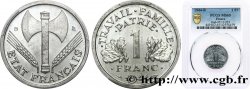 1 franc Francisque, légère 1944 Beaumont-Le-Roger F.223/6