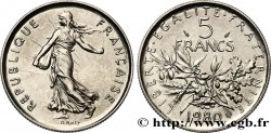 5 francs Semeuse, nickel 1980 Pessac F.341/12