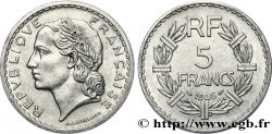 5 francs Lavrillier en aluminium 1946 Beaumont-Le-Roger F.339/7