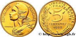 5 centimes Marianne 1988 Pessac F.125/24