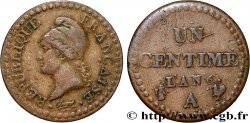 Un centime Dupré, petit 6 1798 Paris F.100/2