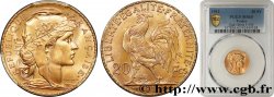 20 francs or Coq, Liberté Égalité Fraternité 1911 Paris F.535/5